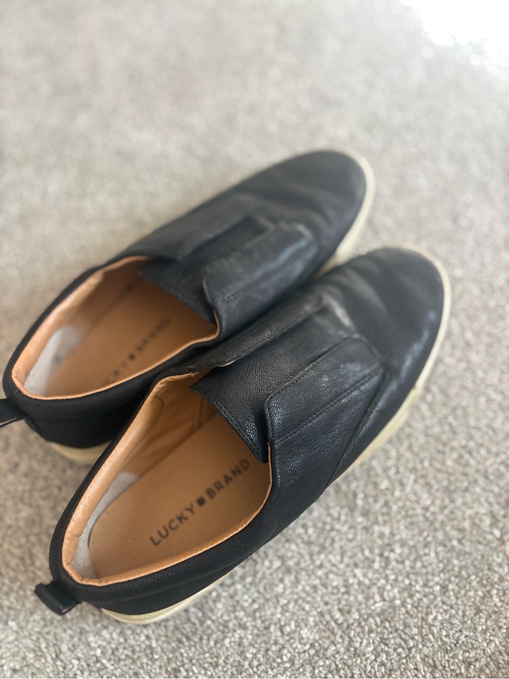 Lucky Brand Women Black Loafer